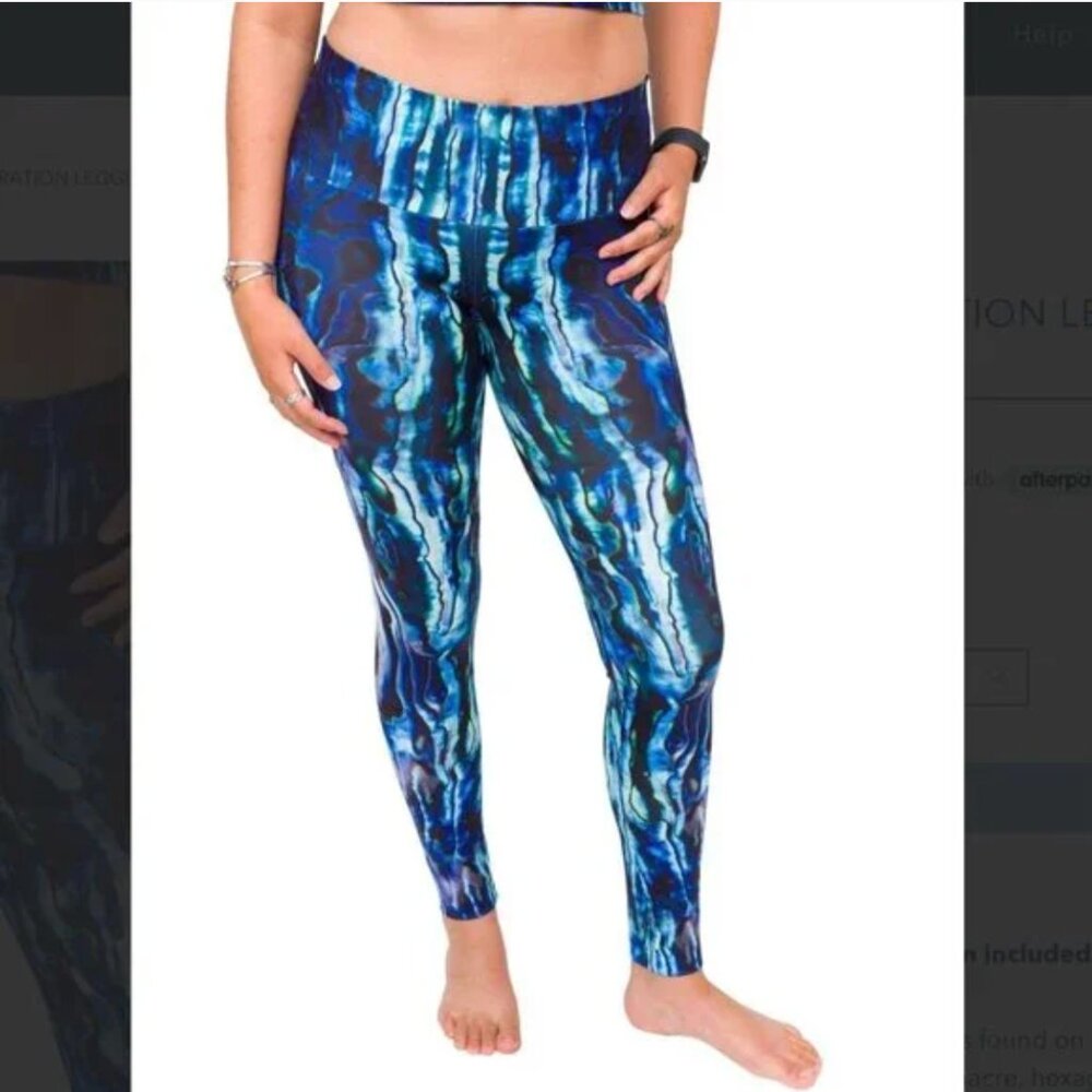 Waterlust Abalone Restoration Leggings - Small